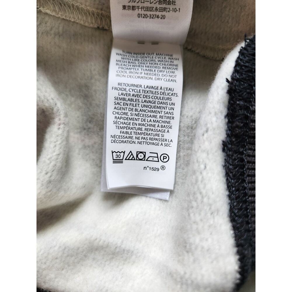 Polo by Ralph Lauren White, Black & Red Plaid Bear Sweatshirt - Picture 11 of 15